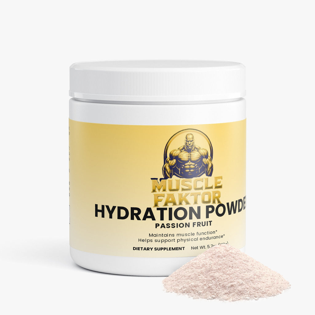 Passion Fruit Electrolyte Hydration Powder — Sugar-Free | Muscle Faktor