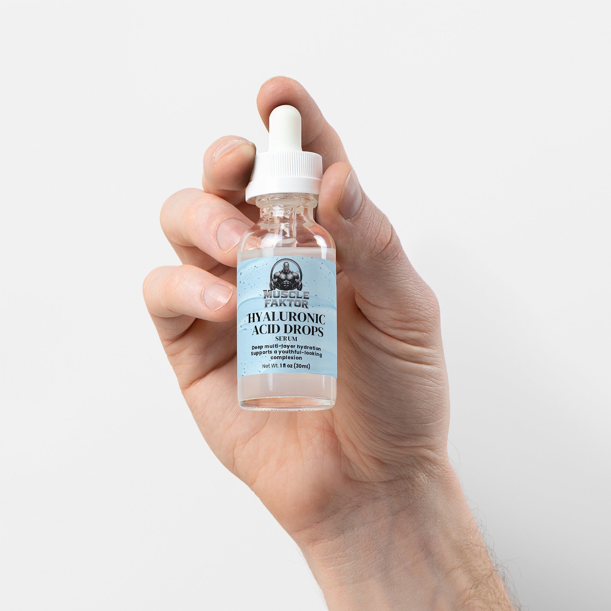 Muscle Faktor Hyaluronic Acid Plumping Face Serum