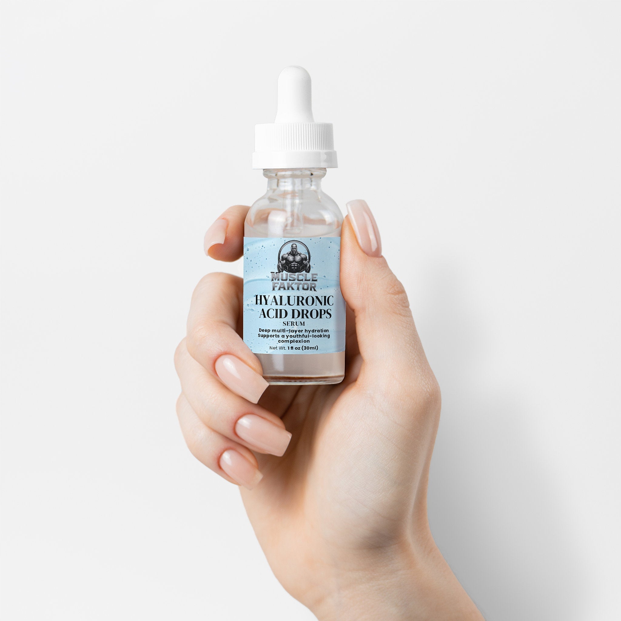 Muscle Faktor Hyaluronic Acid Plumping Face Serum
