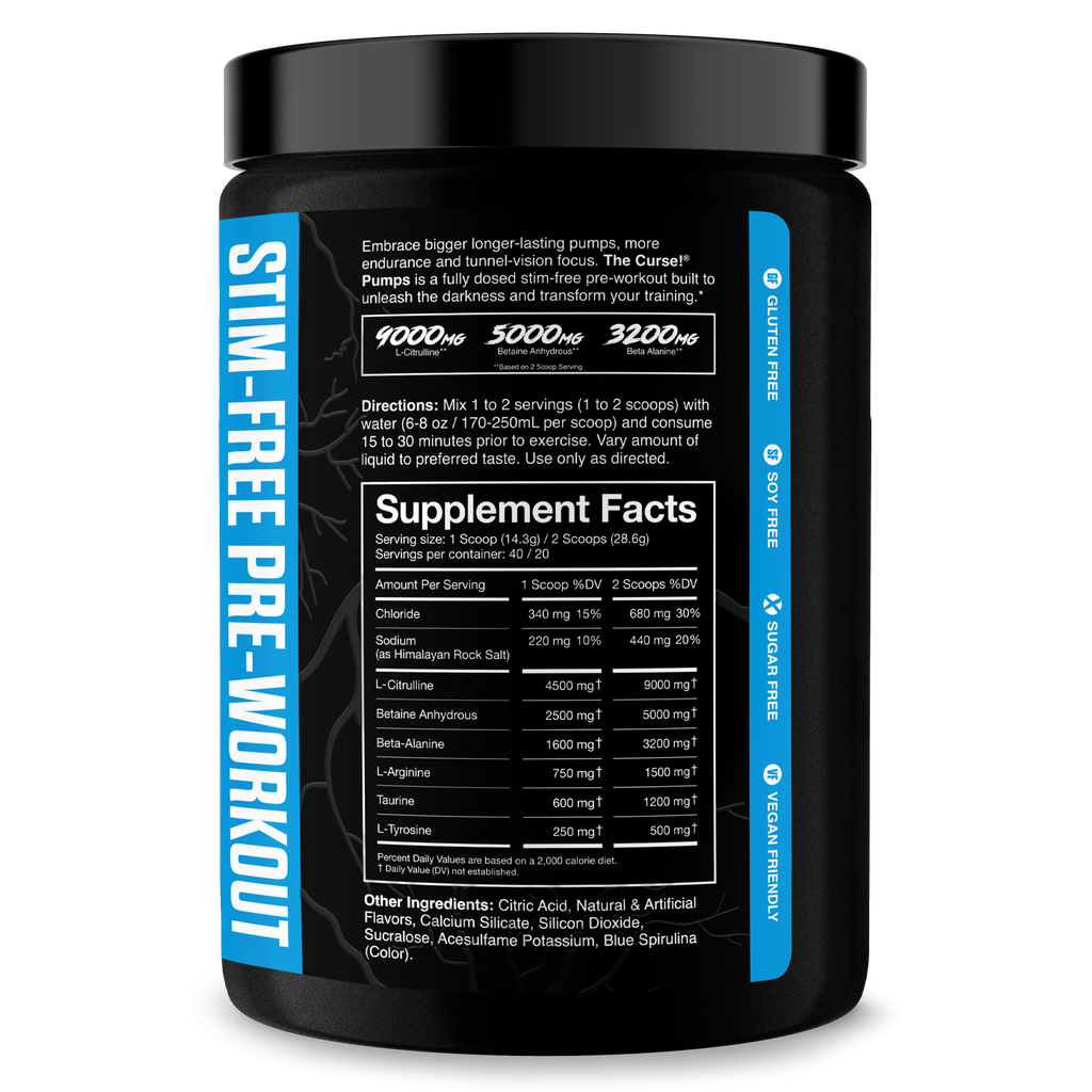 The Curse! Stim-Free Pump