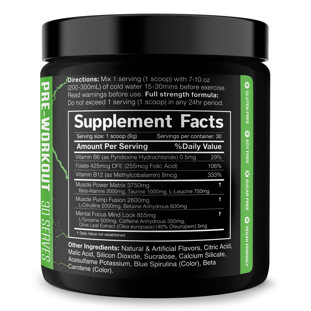 The Shadow! Pre-Workout