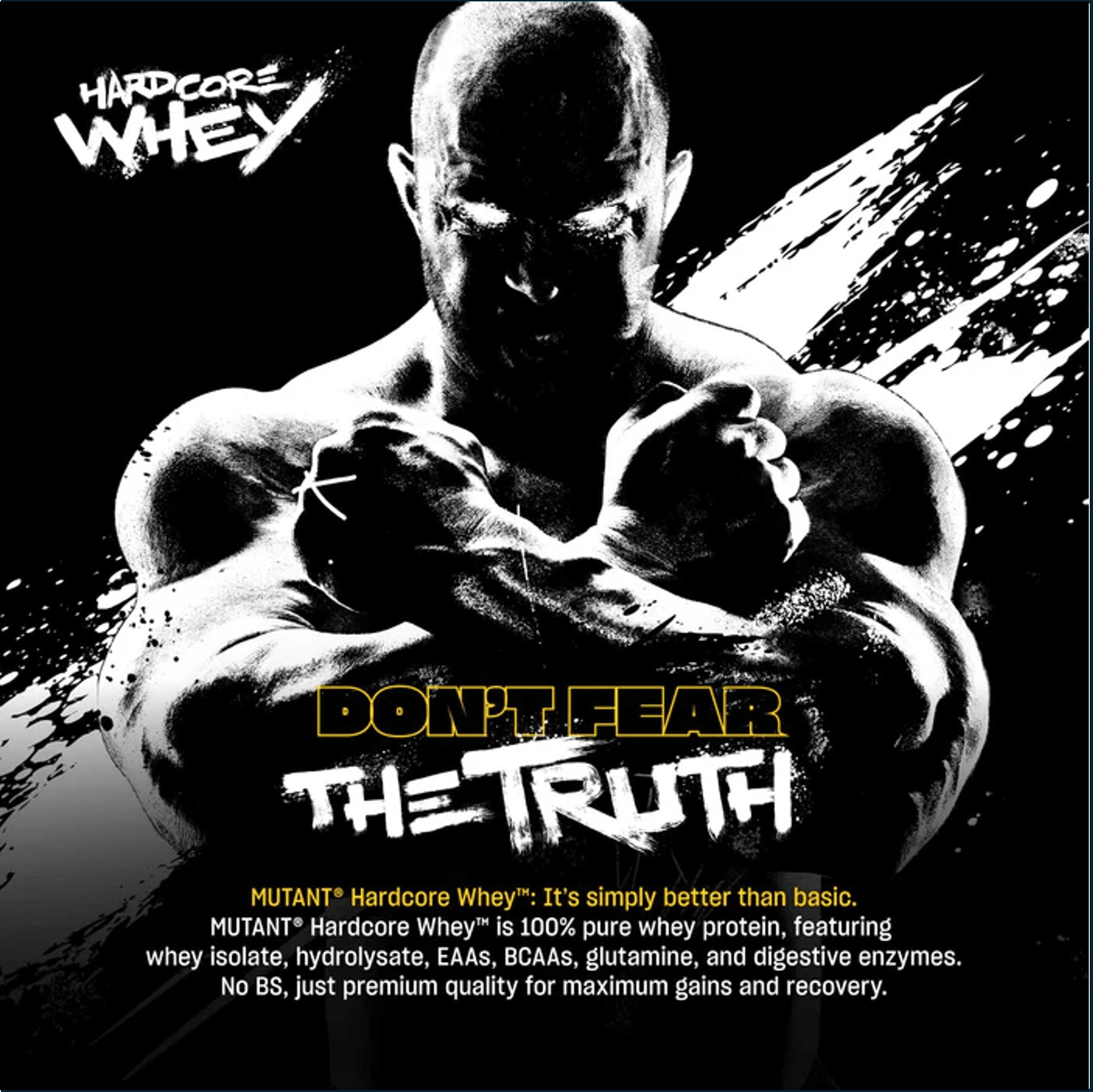 Mutant Hardcore Whey, 5lbs